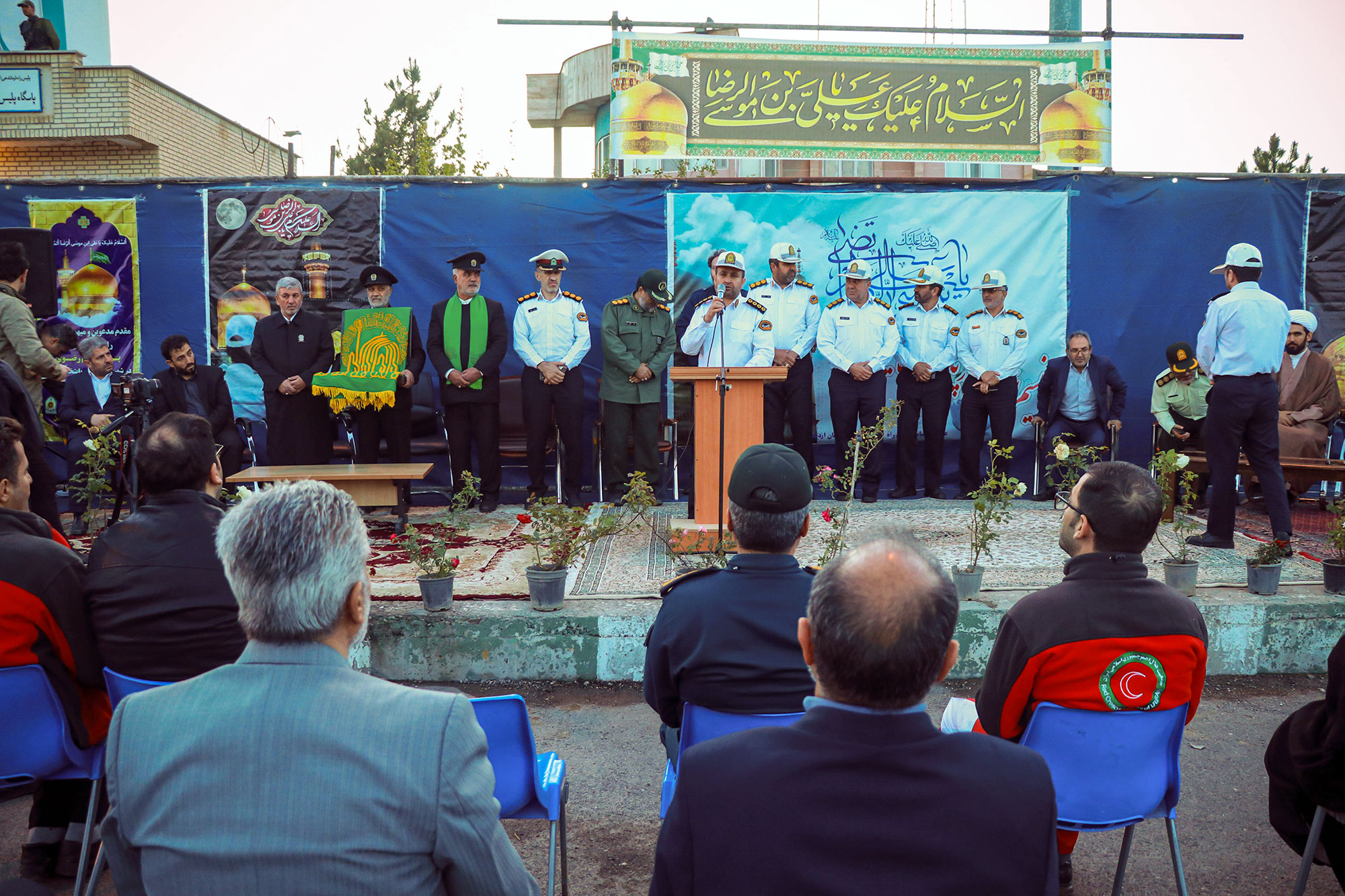 حضور کاروان زیر سایه خورشید در استان اردبیل