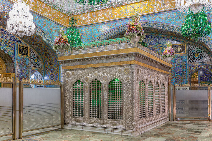 عکس با کیفیت : ضریح مطهر امام رضا علیه السلام