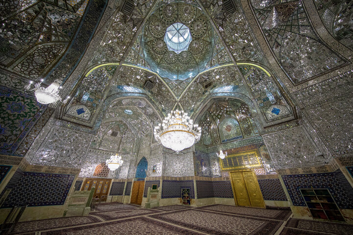 عکس با کیفیت: رواق دارالسیاده حرم مطهر رضوی