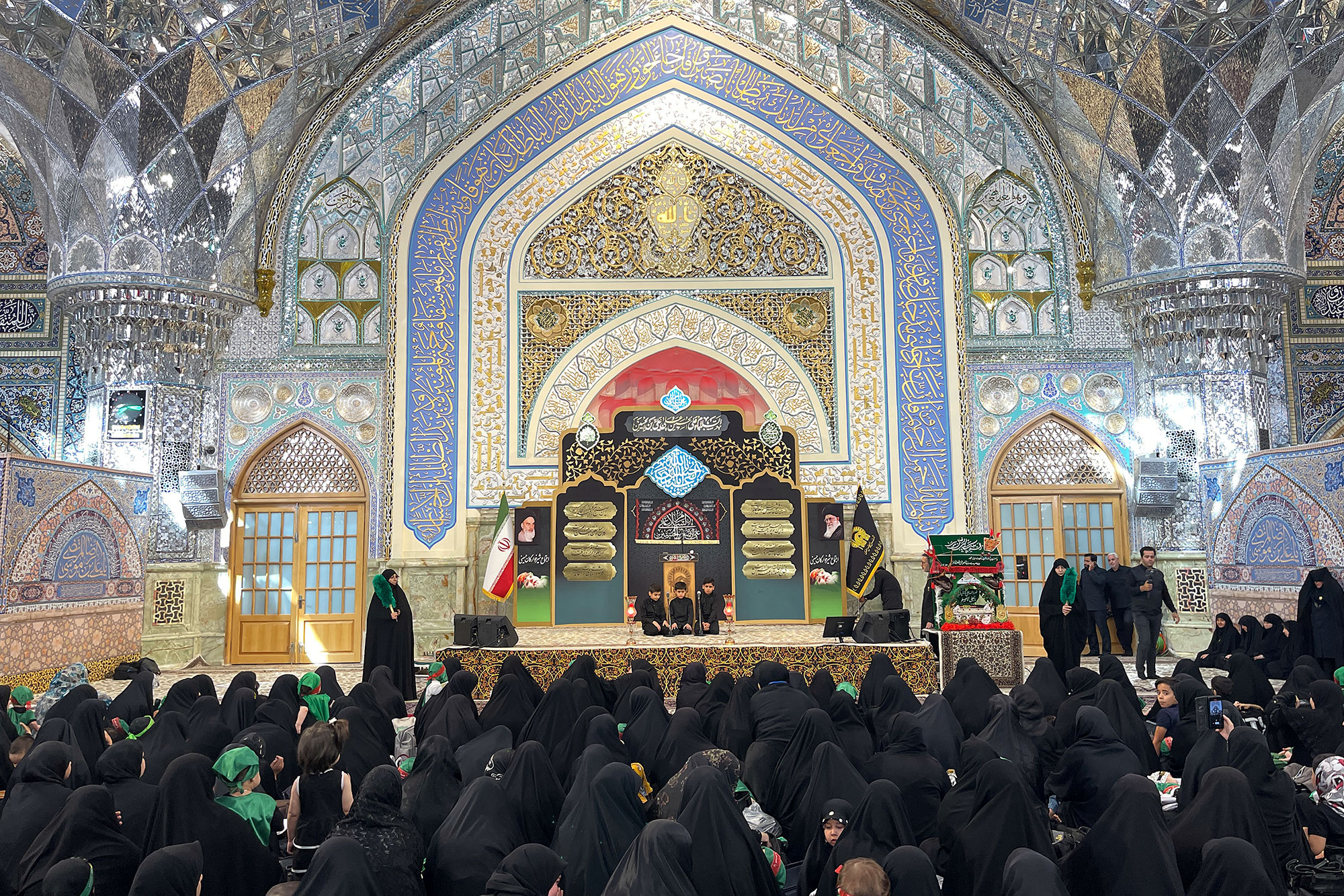 همایش "شیرخوارگان حسینی" در حرم مطهر رضوی-2