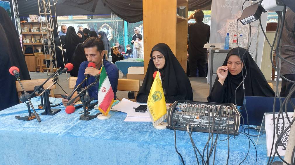  پخش زنده «رادیو کتاب» ویژه ایام پایانی ماه صفر در جوار حرم رضوی