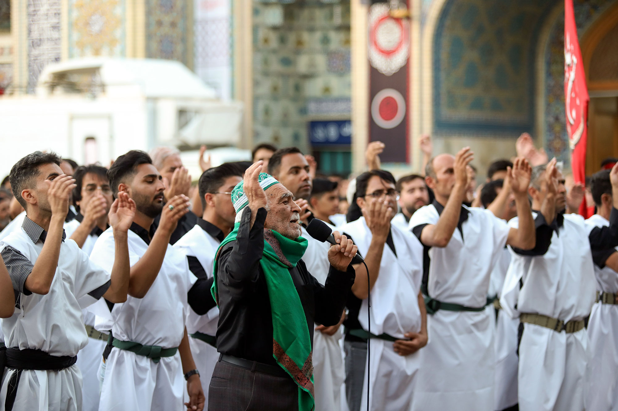 هیئت عزاداران خراسان جنوبی در حسینیه حرم