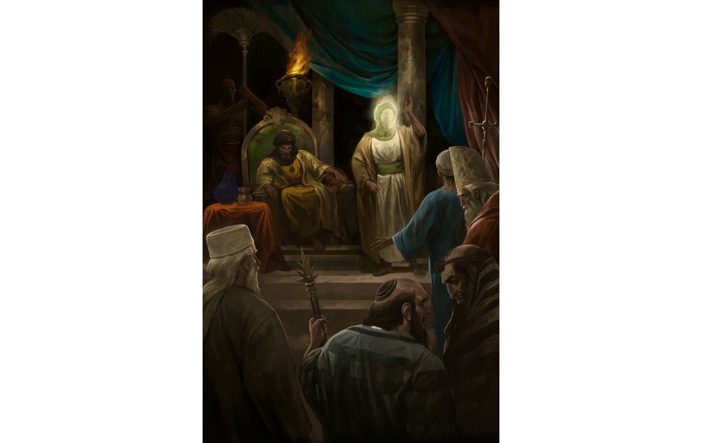 اهدای جدیدترین اثر حسن روح الامین با عنوان «مناظره»به حرم مطهر رضوی