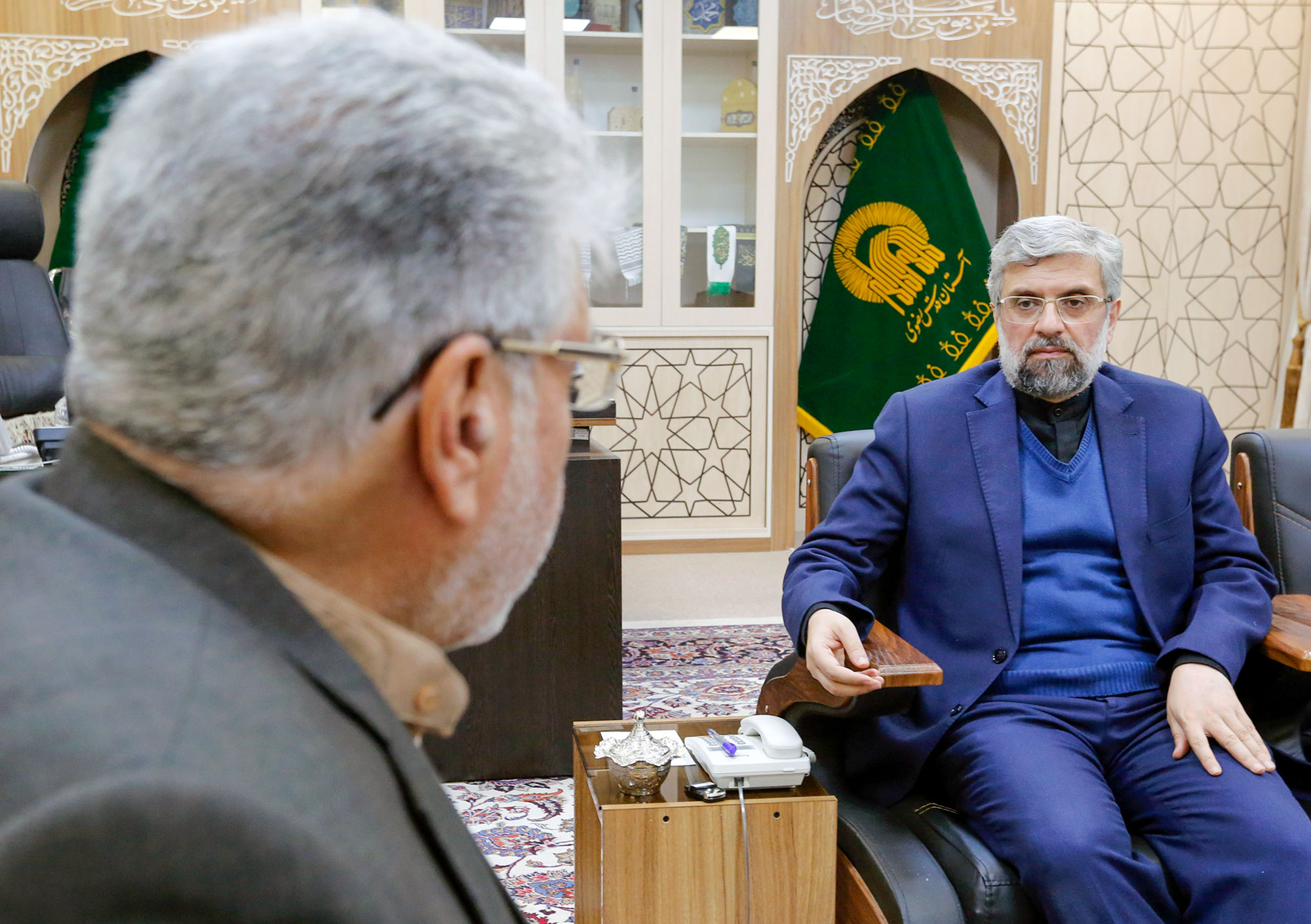 دیدار مردمی مدیر عالی حرم مطهر رضوی