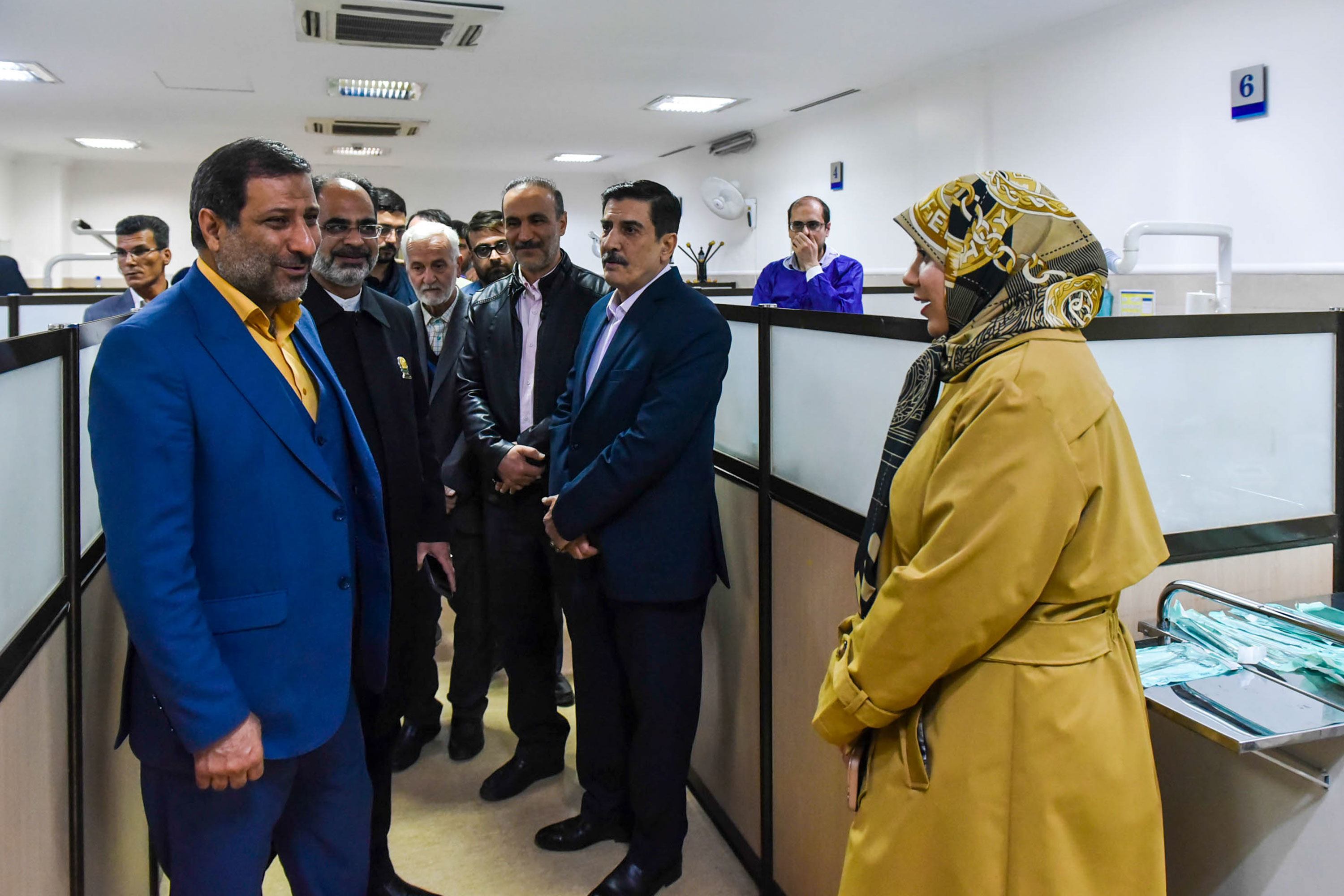 بازدید جانشین مدیر عالی حرم از خدمات پزشکی در دارالشفا امام علیه‌السلام