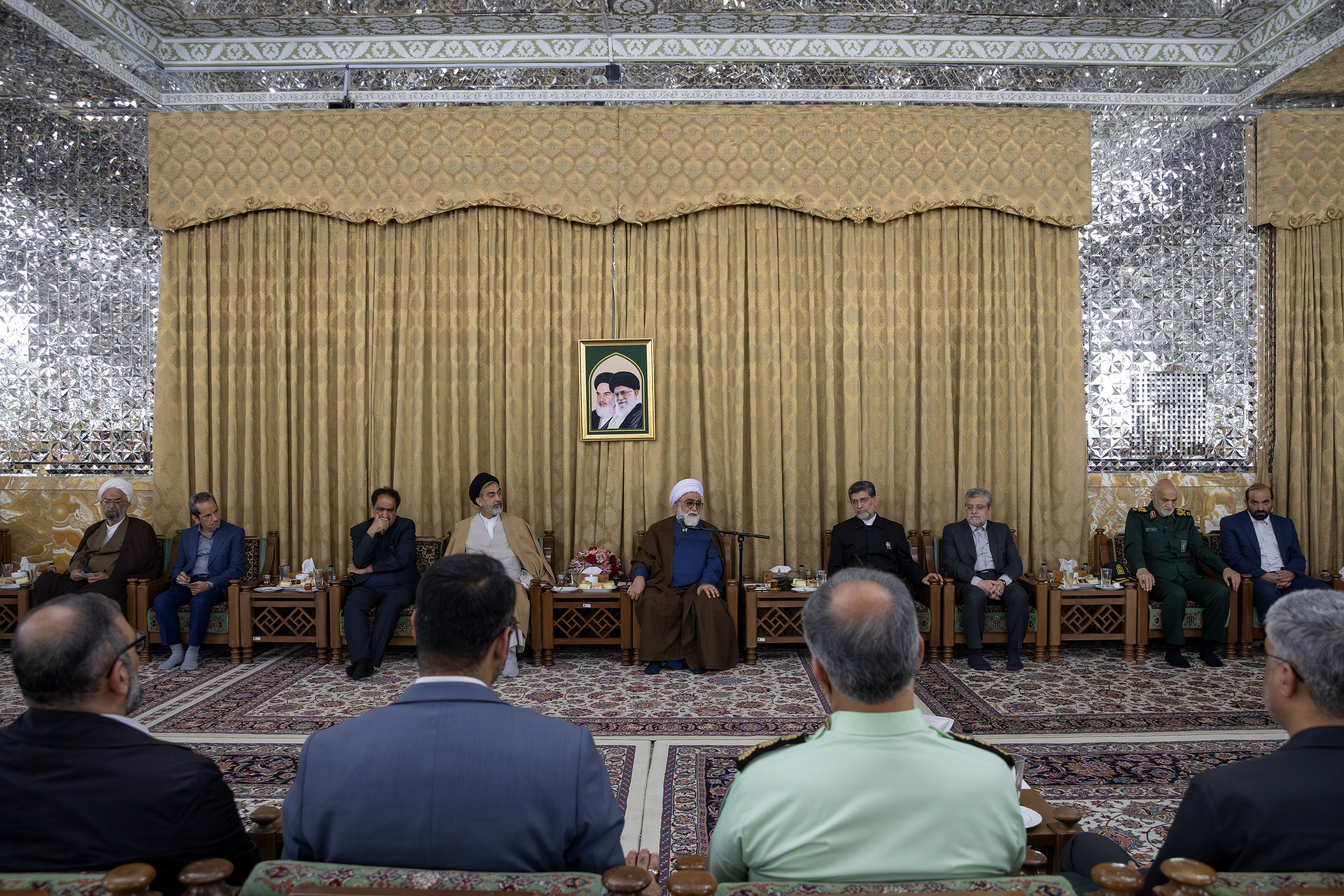 دیدار مدیران خدمت‌رسان به زائران نوروزی با تولیت آستان قدس رضوی