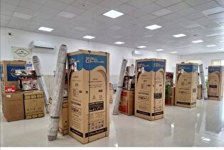 اهدای ۱۵۳ سری جهیزیه به زوج‌های نیازمند در گراش