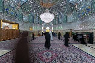 مرمت رواق دارالسعادة حرم مطهر رضوی