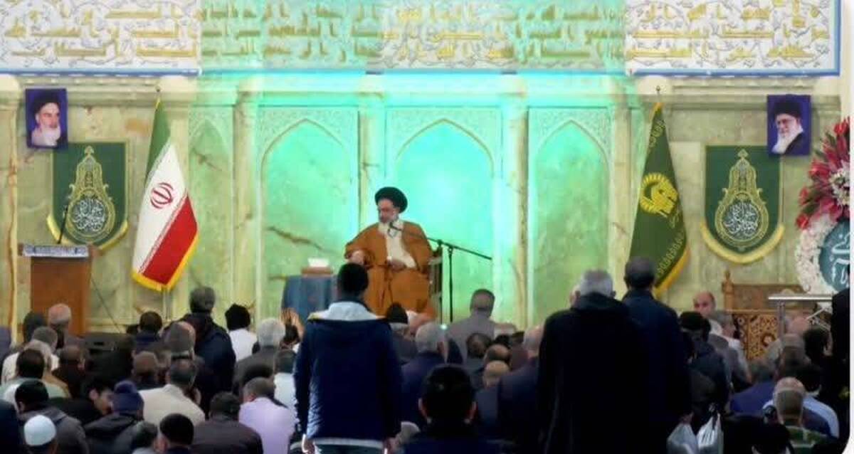 حرم مطهر رضوی غرق شادی و شعف میلاد جوادالائمه (ع)