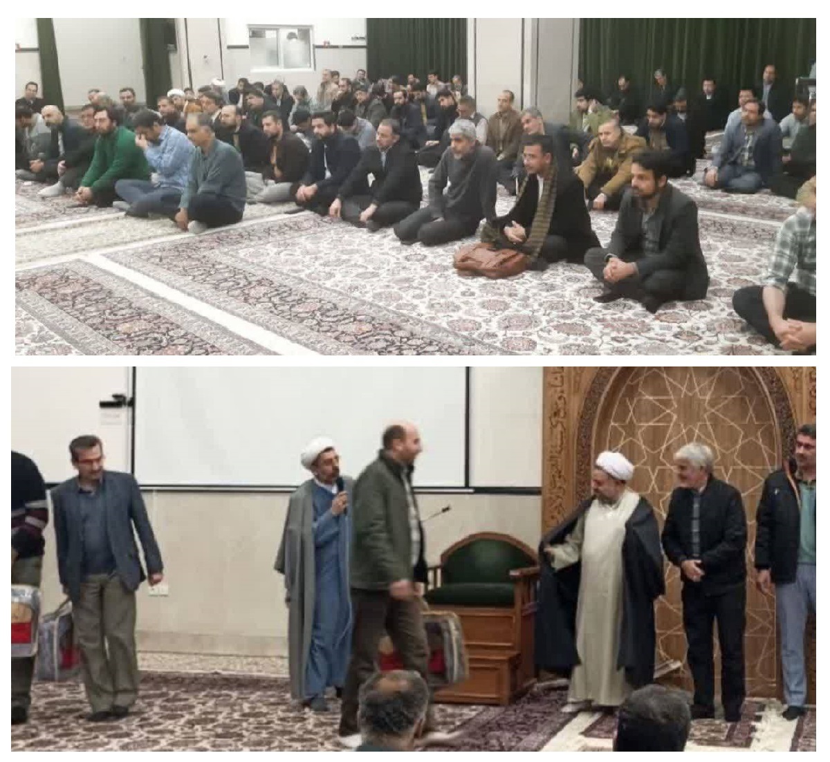 برپایی نشست تبیین برکات ماه رجب و جایگاه اعتکاف