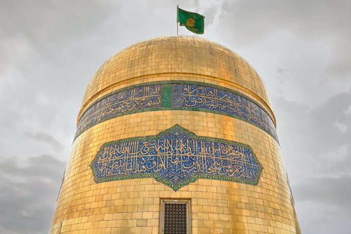 عکس با کیفیت : گنبد امام رضا علیه السلام