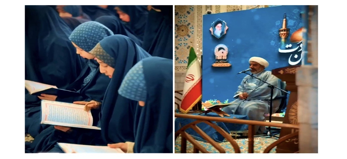 آغاز خلوت بندگی ۱۵۰۰ معتکف در حرم رضوی