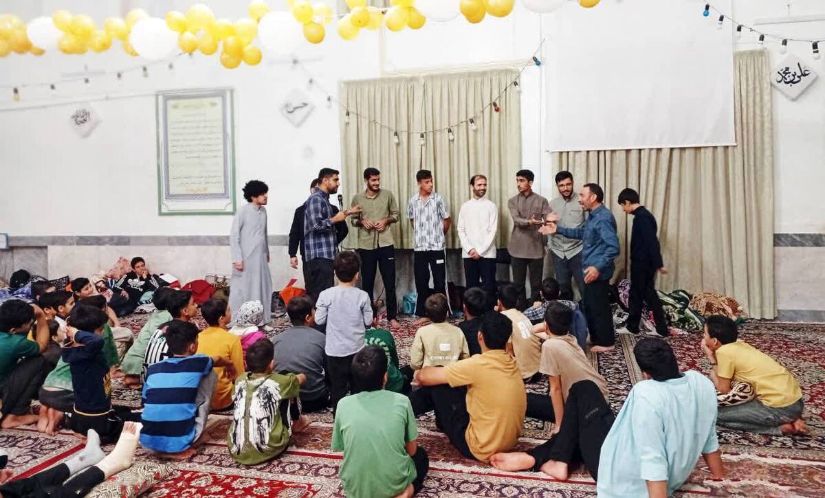 برپایی جشن میلاد امیرالمؤمنین (ع) در جمع معتکفان مسجد جامع قوژد کاشمر