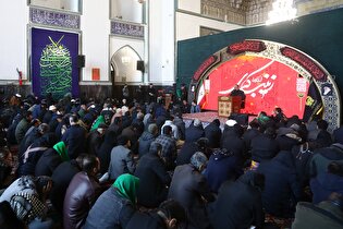 قرائت دعای‌ام داوود در حرم مطهر رضوی -۳