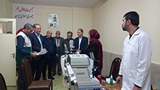 اجرای طرح ویزیت رایگان چشم‌پزشکی در شهرستان اهر