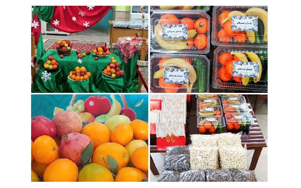 دانش‌آموزان مدارس امام رضا (ع) آیین سنتی شب یلدا را با رأفت و محبت امام رضایی گره زدند