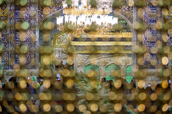 عکس با کیفیت : روضه منوره حرم مطهر رضوی