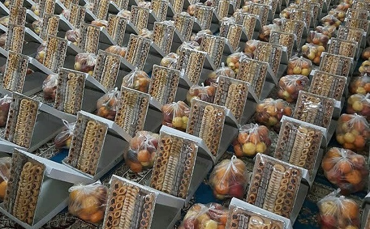 توزیع ۹۳۵ بسته یلدایی رضوی میان خانواده‌های آبرومند آذربایجان شرقی