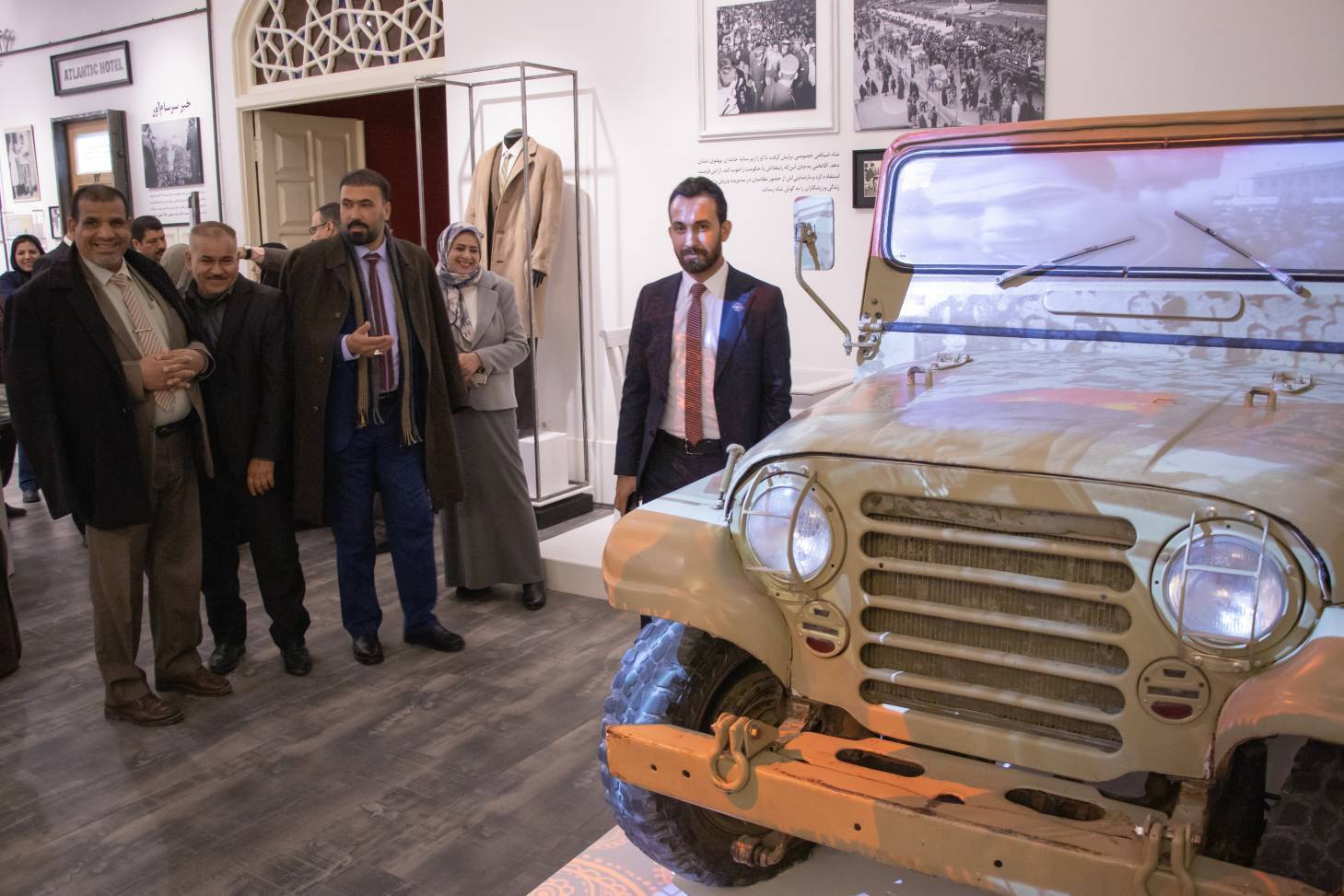 هیئت دانشگاه «الفرات الاوسط» عراق از کتابخانه و موزه ملی ملک بازدید کردند