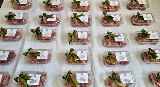 ذبح قربانی و عقیقه ۷ رأس گوسفند در استان همدان