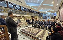 بازدید از زنجیره تولید فرش رضوی