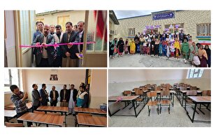 تکمیل مدرسه نیمه‌تمام روستای دز سرباز با همراهی آستان قدس