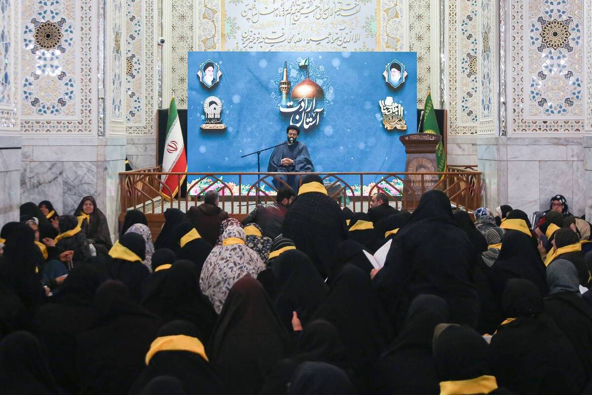 حرم مطهر رضوی میزبان زائر اولی‌های سمنان