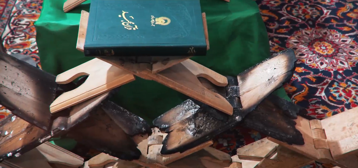 اجرای پویش مردمی اهدای قرآن کریم به مساجد آسیب‌دیده در اغتشاشات