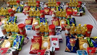 تهیه و توزیع ۹۰ بسته معیشتی بین خانواده‌های نیازمند تبریز