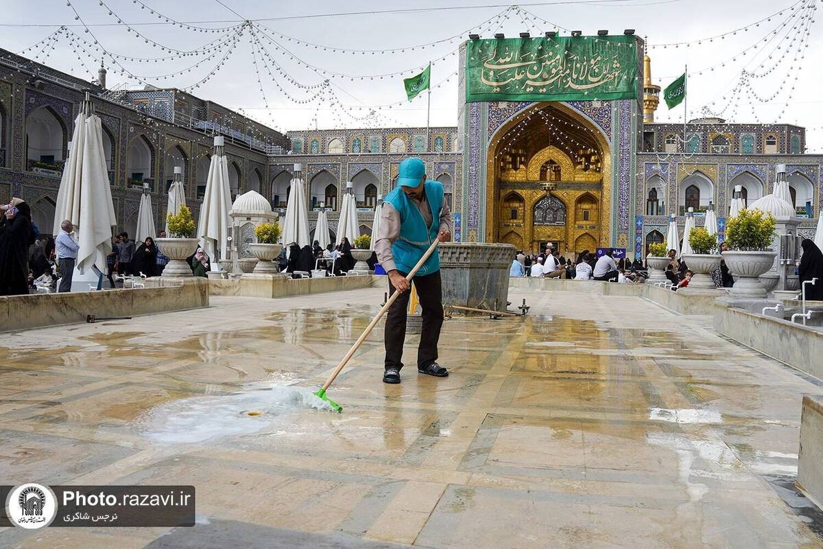 حرم مطهر از مشارکت گروه‌های جهادی در خدمات رفاهی، بهداشتی و نظافتی استقبال می‌کند