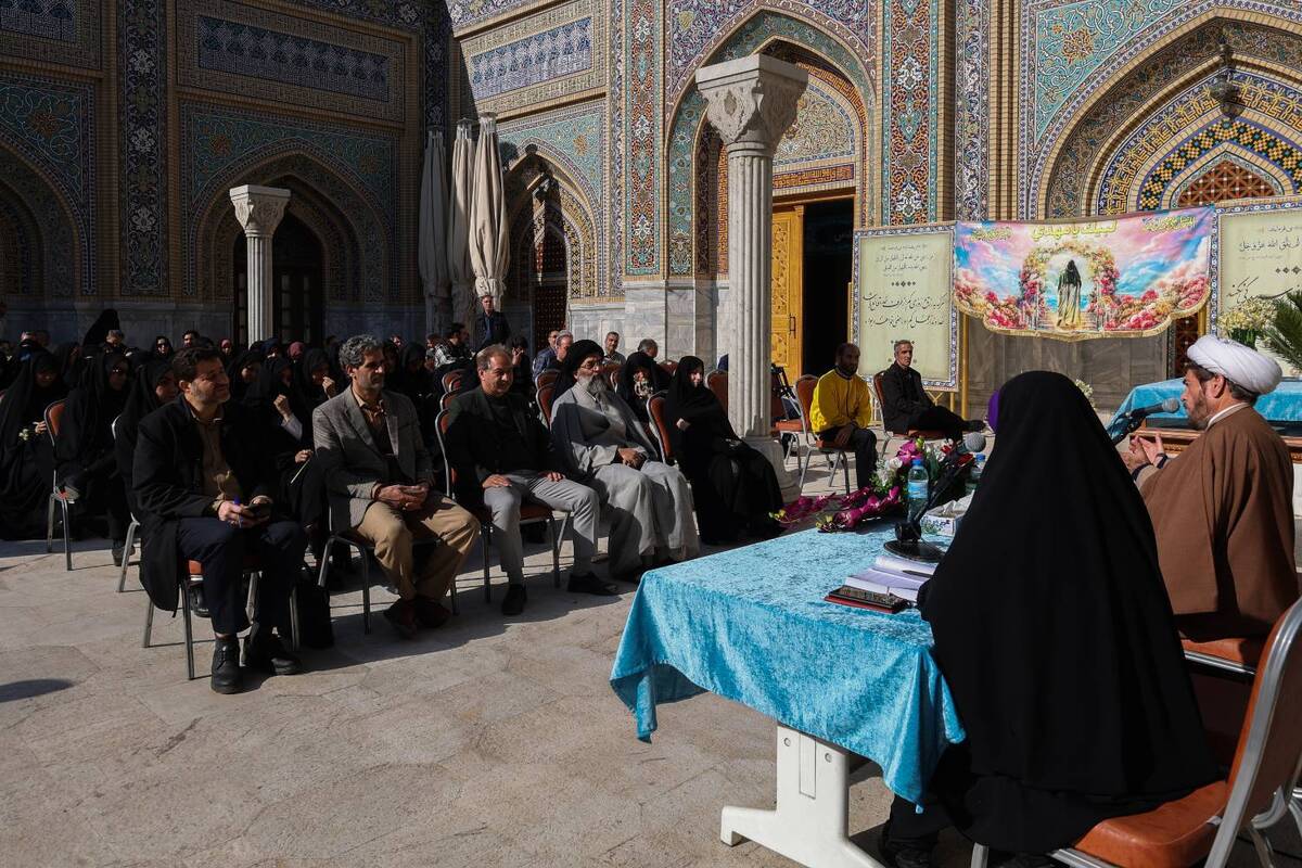 جشن ویژه نیمه شعبان در کتابخانه مرکزی حرم رضوی برگزار شد