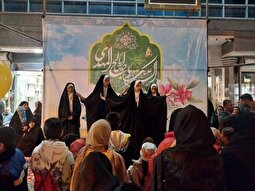 برپایی ایستگاه کودک و نوجوان در جشن بزرگ نیمه‌شعبان زیارتگاه شهید مدرس (ره)