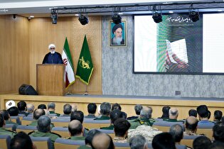 مراسم تقدیر از  پاسداران نمونه سپاه امام رضا علیه‌السلام