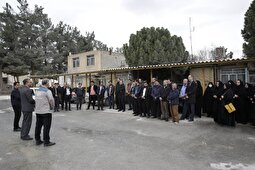 بازدید کارکنان آستان قدس رضوی از کارخانه هبلکس رضوی