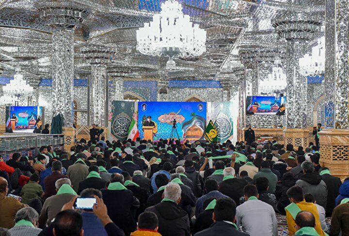 تشرّف کارگران زیارت اولی معادن کشور به حرم مطهر رضوی