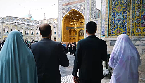 پیوندی به رنگ خورشید؛ آغازی مقدس در سایه مهر رضا