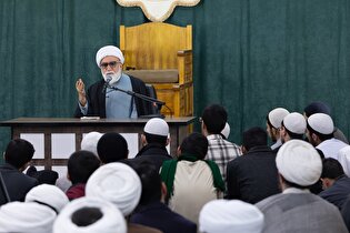 حضور تولیت آستان قدس رضوی در مدرسه علمیه نورالرضا علیه‌السلام