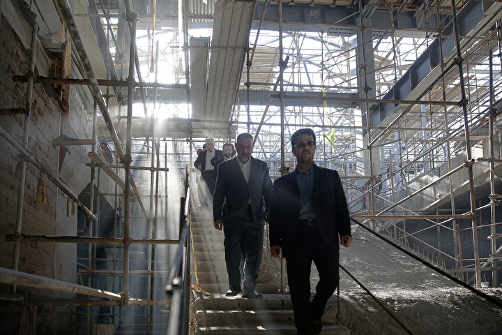 تشرف قائم مقام عتبه عسکریه به حرم مطهر رضوی