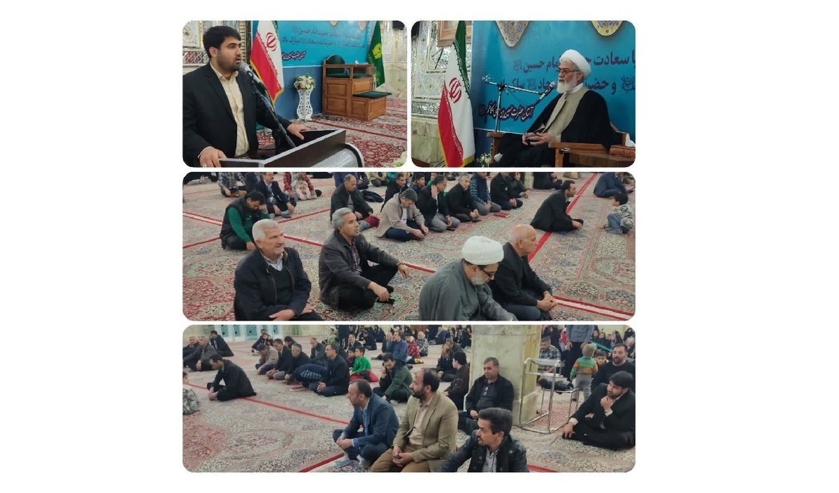 مراسم جشن سال روز میلاد حضرت ابوالفضل العباس (ع)، در جوار بارگاه منور برادر گرامی امام رضا (ع) در طبس، برگزار شد.