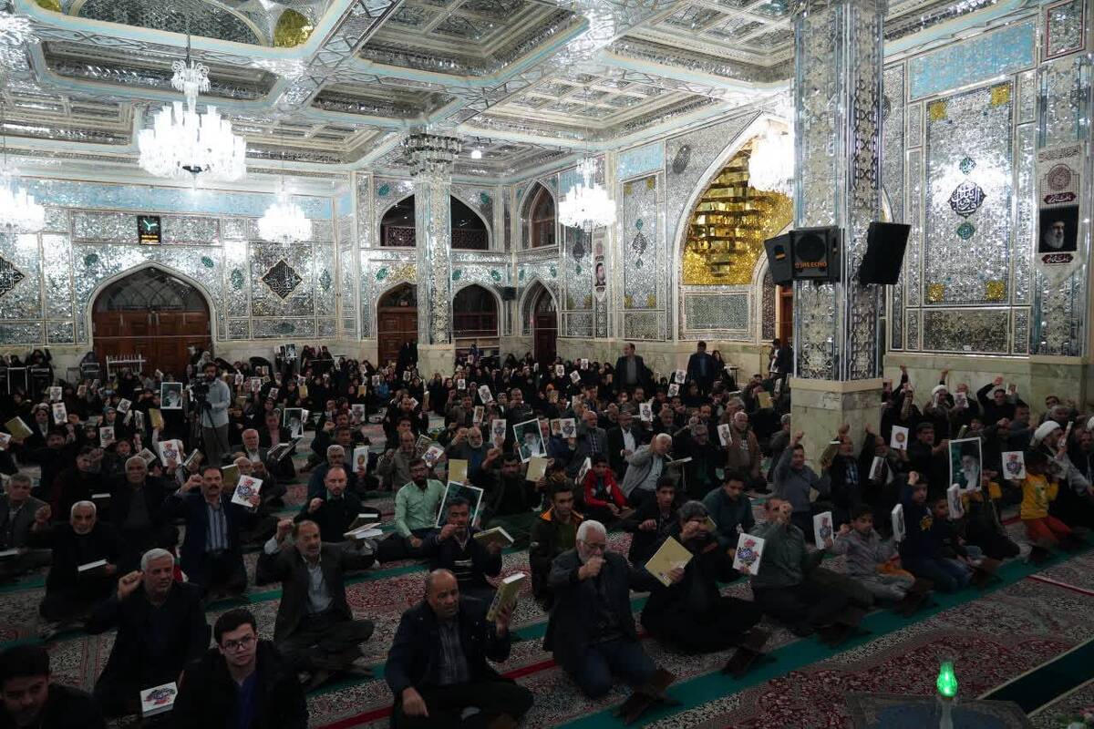 خروش قرآنیان دیار نخل و نارنج در دفاع از حرمت قرآن و مقدسات اسلامی