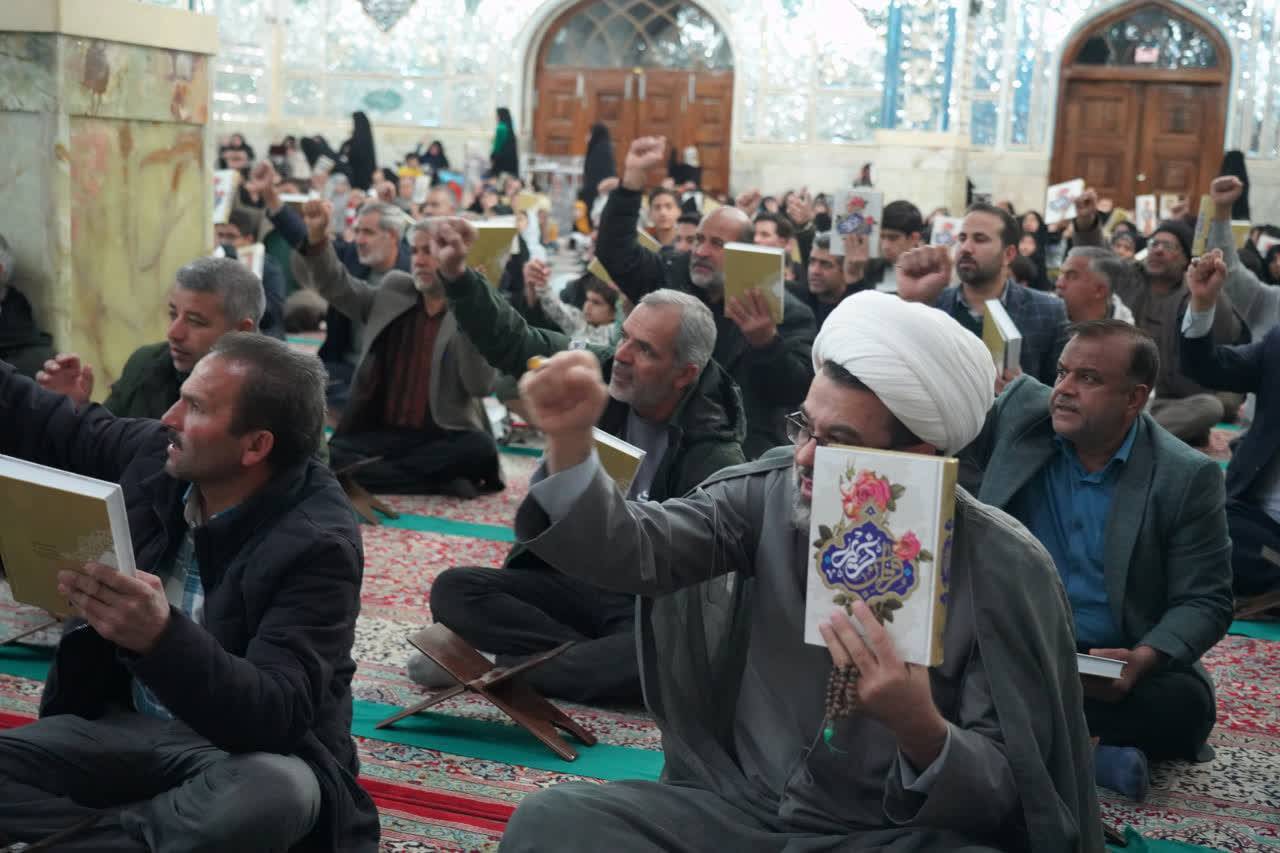 خروش قرآنیان دیار نخل و نارنج در دفاع از حرمت قرآن و مقدسات اسلامی