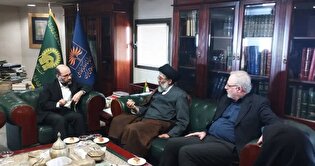 رایزنی کتابخانه رضوی و کتابخانه ملی ایران درباره گسترش همکاری‌های مشترک