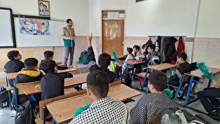 برپایی روایت «ای ایران بخوان» در مدارس اراک