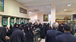 بازدید خادمان افتخاری آستان خواجه اباصلت از موزه زیارتگاه شهید مدرس