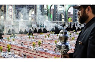 میزبانی حرم مطهر رضوی از ۱۷ هزار دانش‌آموز و معلم در قالب طرح «سفره پدری»