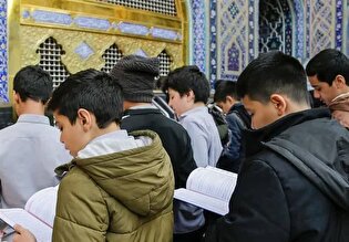 برگزاری ویژه‌برنامه «شبی در بهشت» برای ۵۰۰ دانش‌آموز پسر در حرم مطهر رضوی