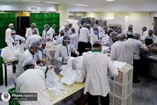 آماده‌سازی بیش از یک میلیون وعده اطعام رمضانی توسط مدیریت مهمانسرا‌های حرم مطهر رضوی