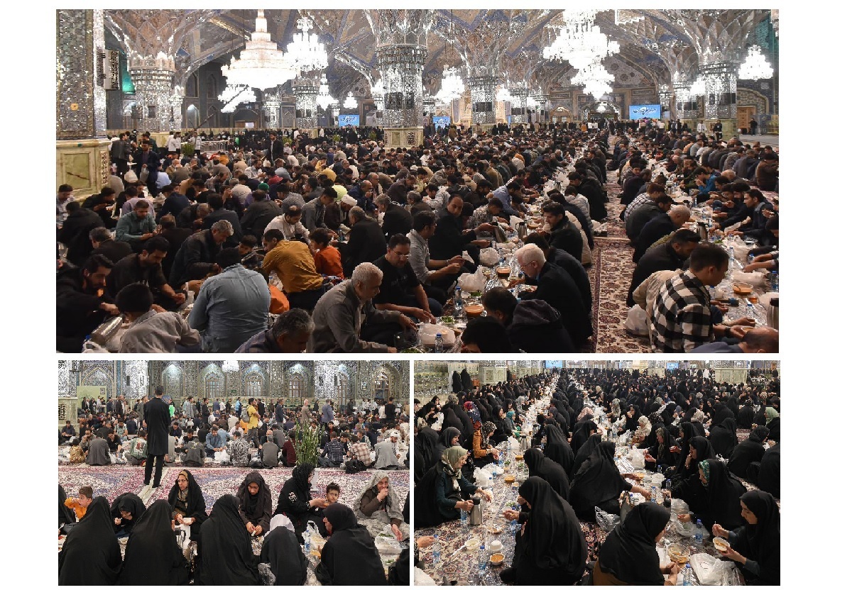 ۴ هزار معلم، میهمان سفره پدری حضرت رضا (ع) شدند