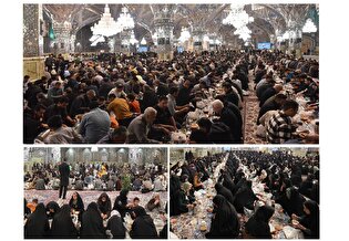 ۴ هزار معلم، میهمان سفره پدری حضرت رضا (ع) شدند