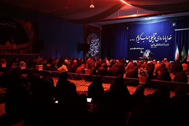 مراسم نجوای هلال رضوی ویژه شبهای ماه مبارک رمضان در ارومیه / گزارش تصویری